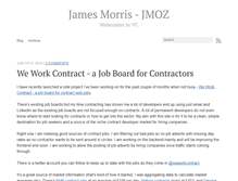 Tablet Screenshot of blog.jmoz.co.uk